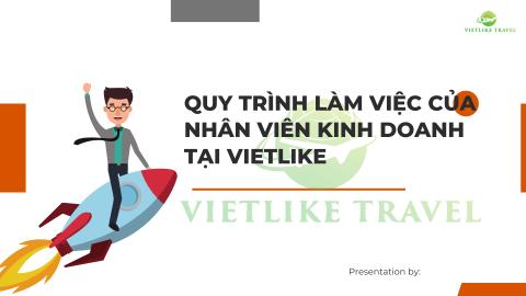 QUY TRÌNH LÀM VIỆC CỦA MỘT NHÂN VIÊN KINH DOANH TẠI VIETLIKE